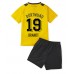 Cheap Borussia Dortmund Julian Brandt #19 Home Football Kit Children 2022-23 Short Sleeve (+ pants)